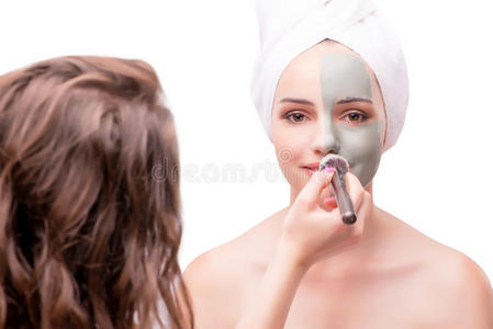 面部 照顾 奶油 清洗 面具 化妆师 按摩 打扫 医疗保健