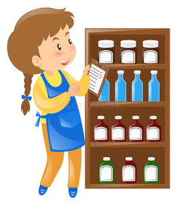 销售员卡通图片