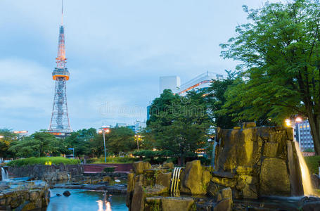 广场 照明 岩石 天线 中部 目的地 亚洲 日本 风景 爱知县