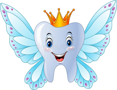 金色的牙齿图片