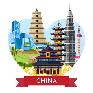 亚洲著名建筑的中国旅游理念