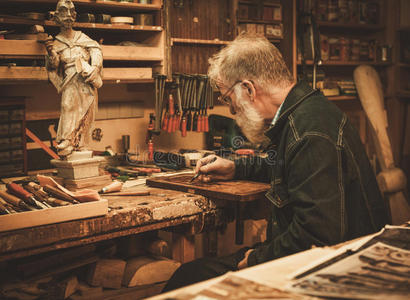 木匠 古董 古老的 工匠 改进 真正的 要素 整修 手工