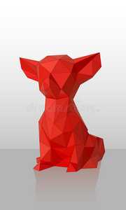 插图 动物 艺术 犬科动物 面对 偶像 低的 吉娃娃 繁殖