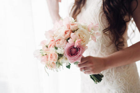 新娘的花束背景