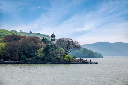 日出 天空 乌龟 照片 河流 繁荣的 特写镜头 风景 外部