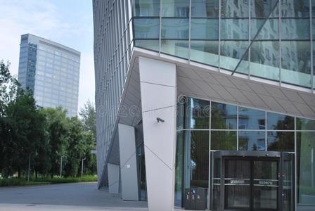 办公楼窗户图片