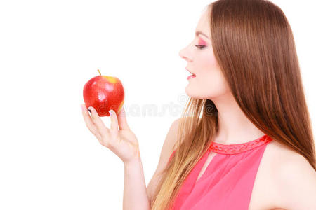 食物 损失 水果 美极了 饮食 面对 制作 化妆 女孩 节食