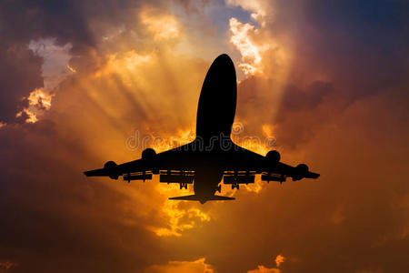 控制 乘客 喷气式飞机 空气 天空 高的 技术 机场 日落