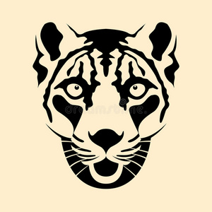 捕食者 权力 签名 自然 美洲虎 猫科动物 公司 艺术 面对