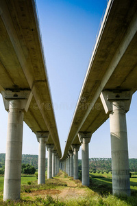 塞西纳从RosignanoSolvay到意大利托斯卡纳利沃诺的高速公路