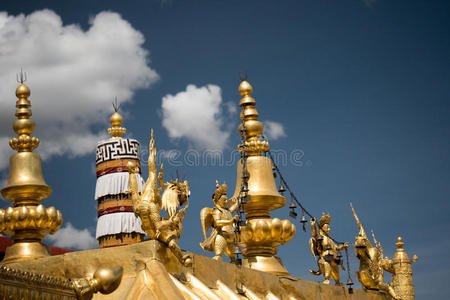 曼陀罗 高地 极端 佛陀 冥想 云景 吸引 印度教 自由
