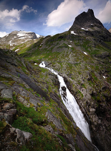 挪威 岩石 诺达尔 水域 翁达尔斯内斯 凯恩 夏天 皮重