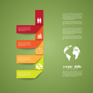生态学 数据 布局 小册子 时钟 要素 信息图表 信息 插图