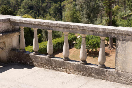 混凝土 古典的 扶手 栏杆 美丽的 班尼斯特 建筑学 大理石