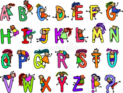 儿童字母表照片