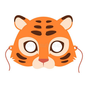 老虎面具图片