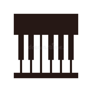 音乐 象形文字 音乐会 键盘 钢琴 物体 古典的 旋律 艺术