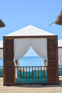 海滩休息室帐篷