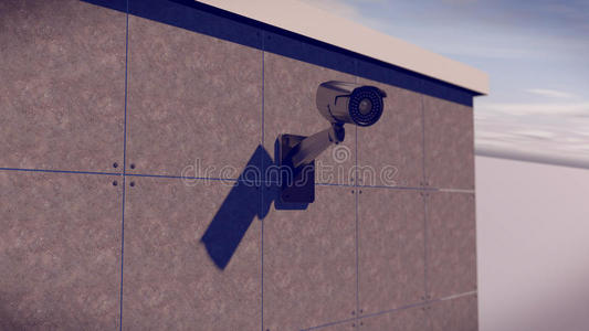 警卫 记录 天空 透镜 间谍 致使 监督人 隐私 财产 电缆