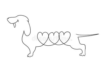 腊肠犬海报图片-腊肠犬海报素材-腊肠犬海报插画-摄图新视界