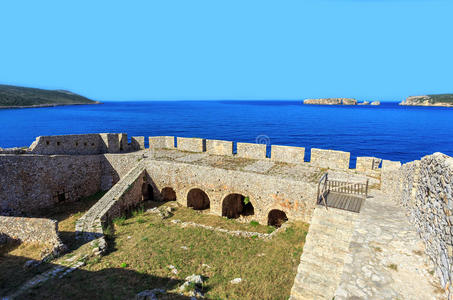 欧洲 希腊 小岛 堡垒 法兰克人 历史 地狱 纳瓦里诺 建筑学