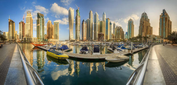 迪拜码头湾，阿联酋