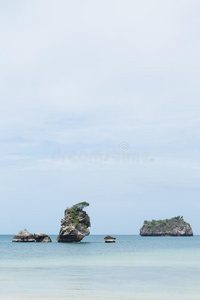 夏天 天空 旅行 美丽的 安达曼 印度尼西亚 亚洲 早晨