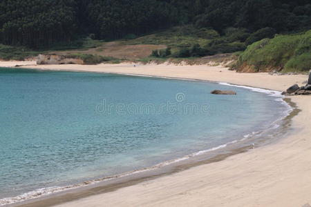 坎塔布连山脉 海岸 寒冷的 地平线 法罗 云景 颜色 按惯例