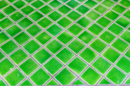 绿色陶瓷地板
