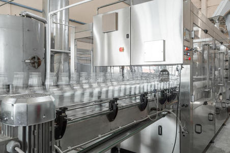 用于玻璃瓶工厂的生产照片