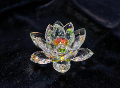 水晶莲花模型图片