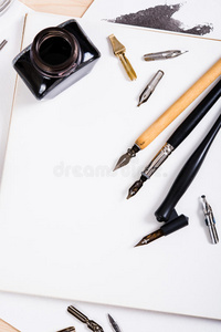 艺术 设计师 文件 创造力 墨水 书法 笔迹 艺术家 教育