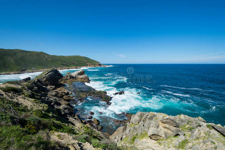 半岛 海湾 自然 可爱的 美好的 美丽的 全景 不可思议的