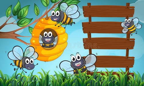 缺陷 空的 艺术 照片 风景 蜂巢 场景 昆虫 动物 插图