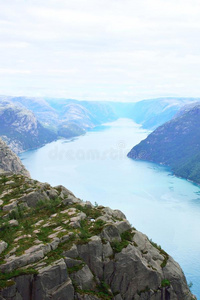 丘陵 吕瑟峡湾 挪威 小山 挑战 峡湾 地标 公司 风景