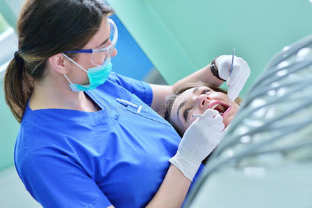 考试 病人 医院 工具 牙科 工作 在室内 卫生 牙医 医生