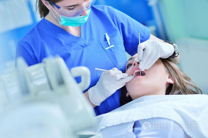 牙医 办公室 牙科 帮助 医疗保健 镜子 人类 健康 工作