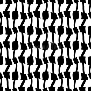 几何黑白图形设计孟菲斯风格图案