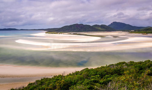 美丽的 自然 天线 史诗 小山 入口 风景 海滩 海洋 澳大利亚人