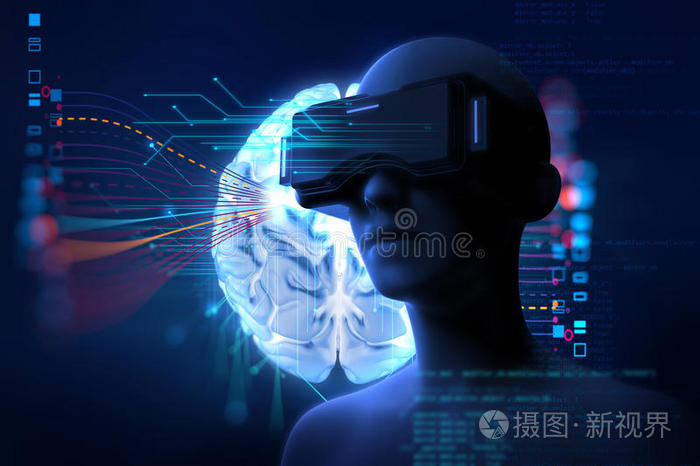 虚拟人在VR耳机中的三维渲染在未来派上