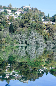 乡村 风景 瑞士 提契诺 秋天 欧洲 自然 地标 地中海