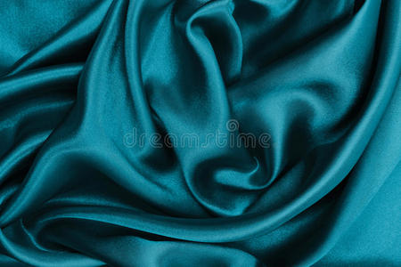 海的 颜色 新的 窗帘 折痕 折叠 织物 时尚 材料 蔚蓝