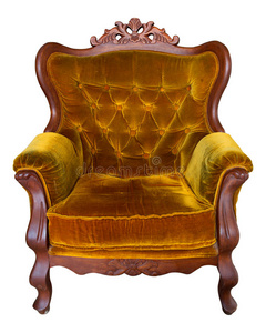 时尚 座位 优雅 皮革 颜色 扶手椅 木材 复古的 奢侈