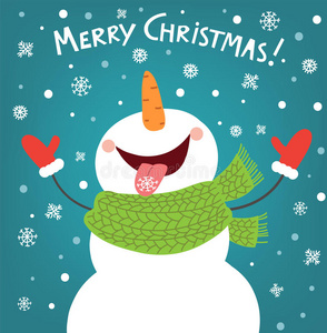 圣诞卡片插图照片