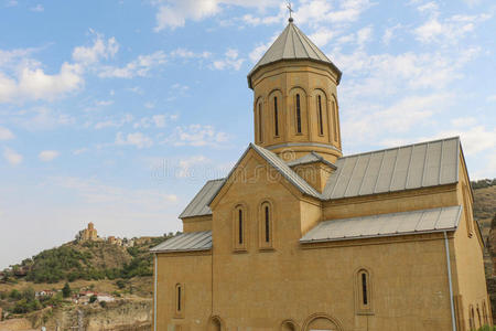 建筑学 大教堂 小教堂 正统 柯克 天空 教堂 格鲁吉亚