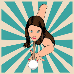 女台球陪打图片