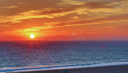 海岸线 太阳 美女 现在的 射线 风景 气候 天空 海洋