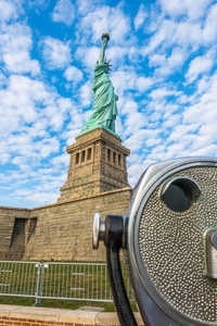 爱国主义 纽约市 雕塑 纪念碑 王冠 旅游业 雕像 纽约