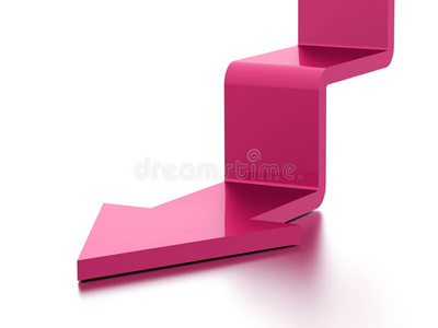 粉红色 生长 移动 商业 提供 金融 成长 动机 插图 进步