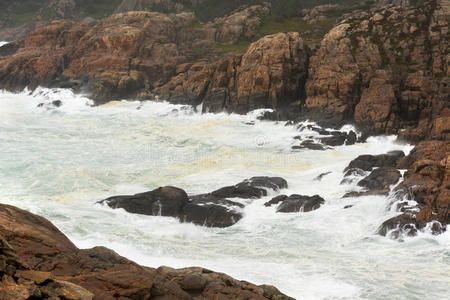 林德斯内斯 海岸 全景图 灯塔 挪威 颜色 丘陵 风景 曼达尔